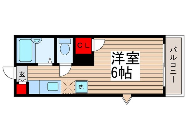 鈴木ハイツＡの物件間取画像